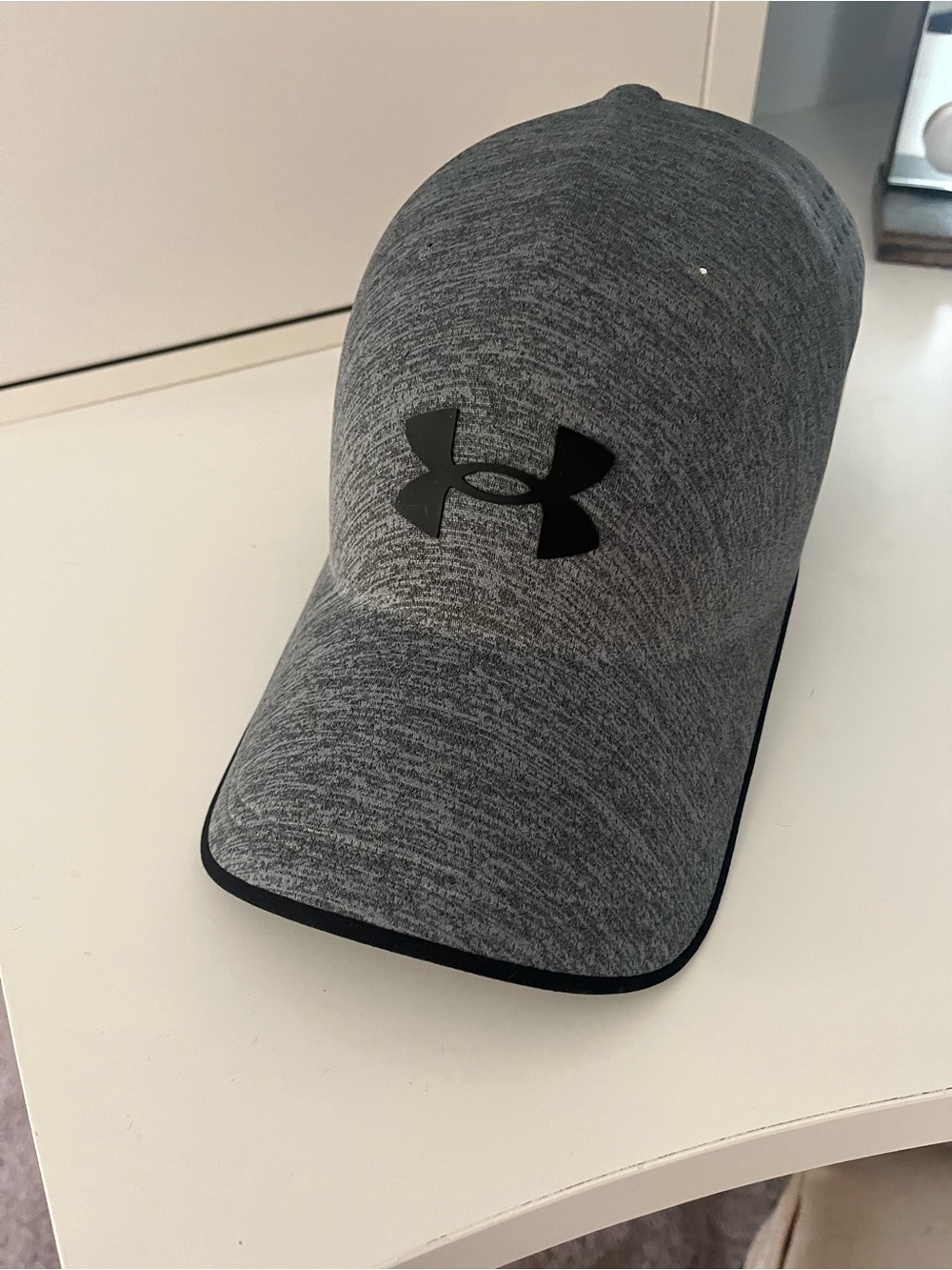 Under Armour Gray & Black Heathered Performance Hat